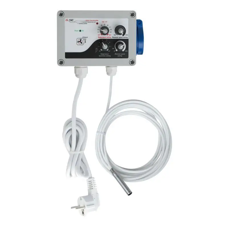 FAN CONTROLLER TEMPERATURA + HUMEDAD + PRESION NEG 10AMP