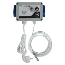 Controlador temperatura, velocidad y presión negativa.