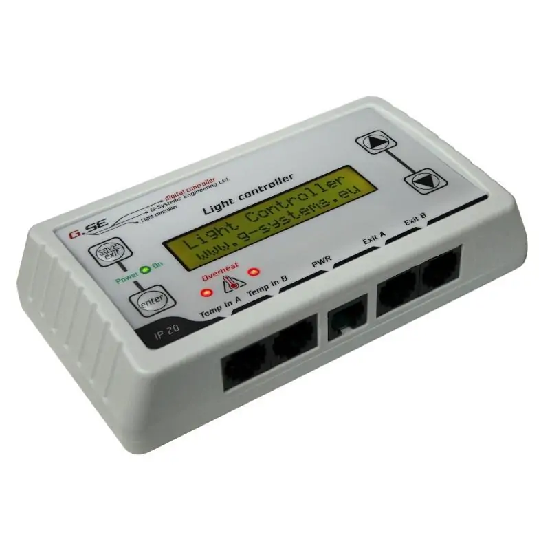 CONTROLADOR DE ILUMINACION GSE (2 CANALES) V1.60