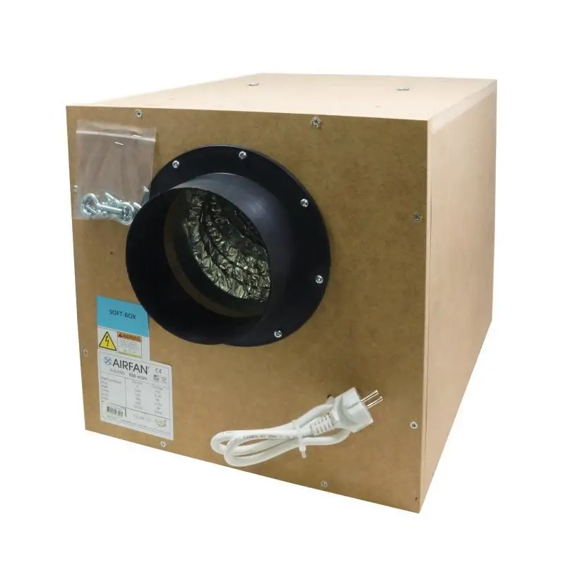 SOFTBOX AIRFAN V2.0 MDF 1500 M3/H