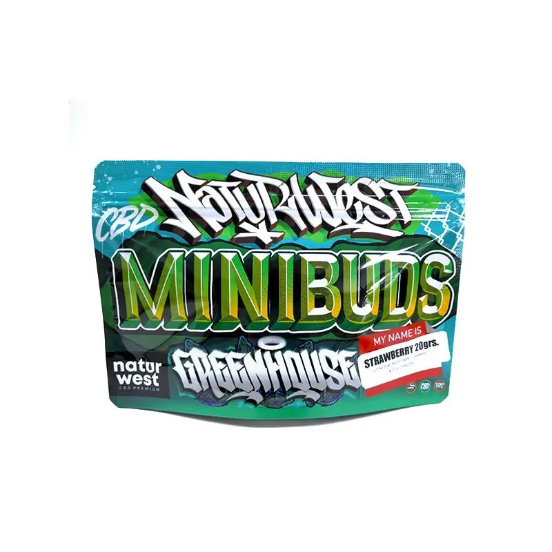 Cañamo Cbd Naturwest Mini Buds Strawberry 20 gr Cañamo Cbd Naturwest Mini Buds Strawberry 20 gr
