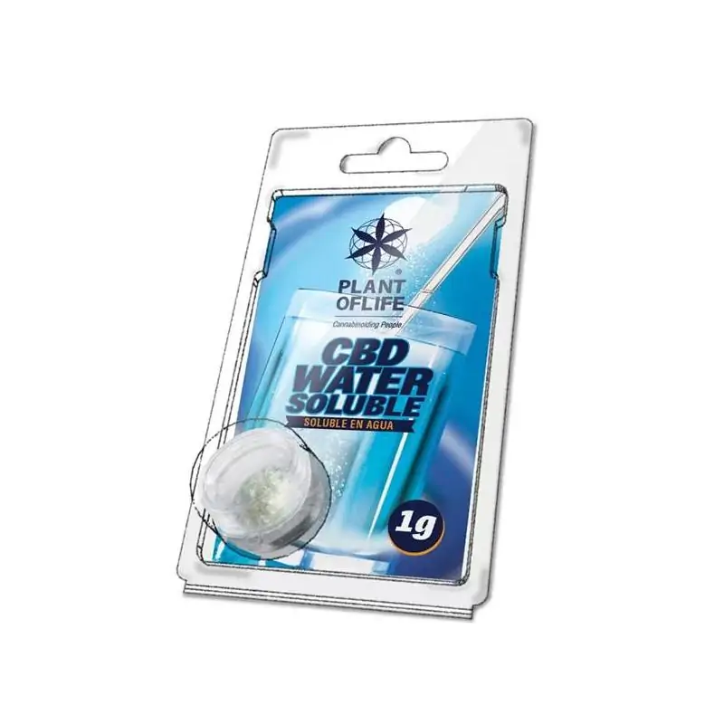 Crystal CBD 20% Powder Water Soluble 1 gr. Plant of Life
