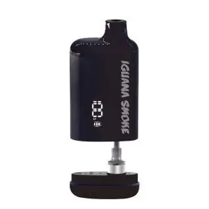 Bateria Vapeador Cartridge 650 mah. Petaca Lcd Screen Iguana Smoke