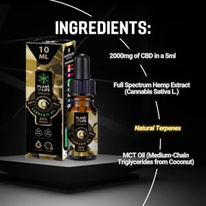 ACEITE DE CBD PLANT OF LIFE 20%