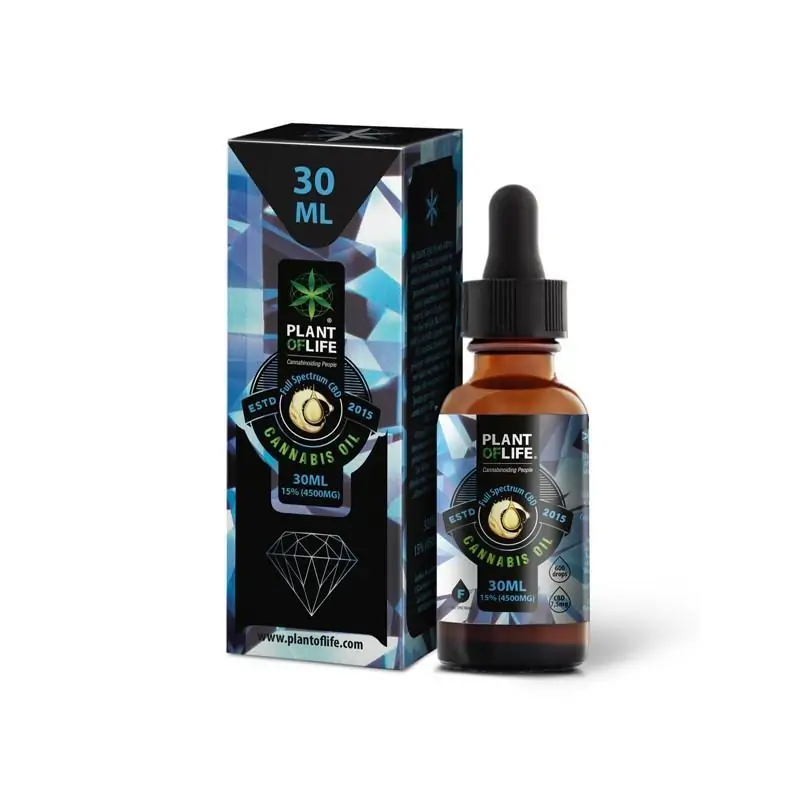ACEITE DE CBD PLANT OF LIFE 15%