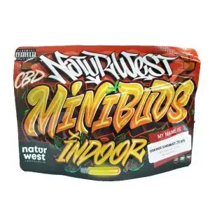 Cañamo Cbd Naturwest Mini Buds Indoor Orange Sherbet 20 gr.