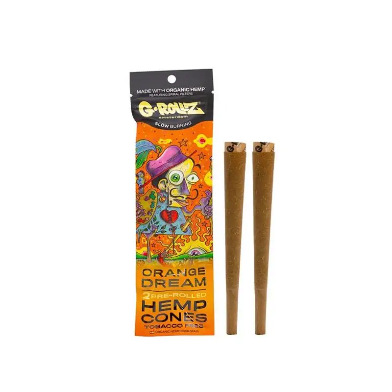 Blunts Cones G-Rollz Hemp Orange x2 ud.