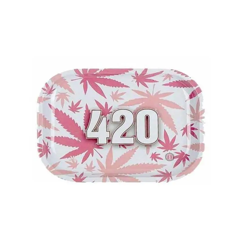 Bandeja Metal 18x14 cm. 420 Rose