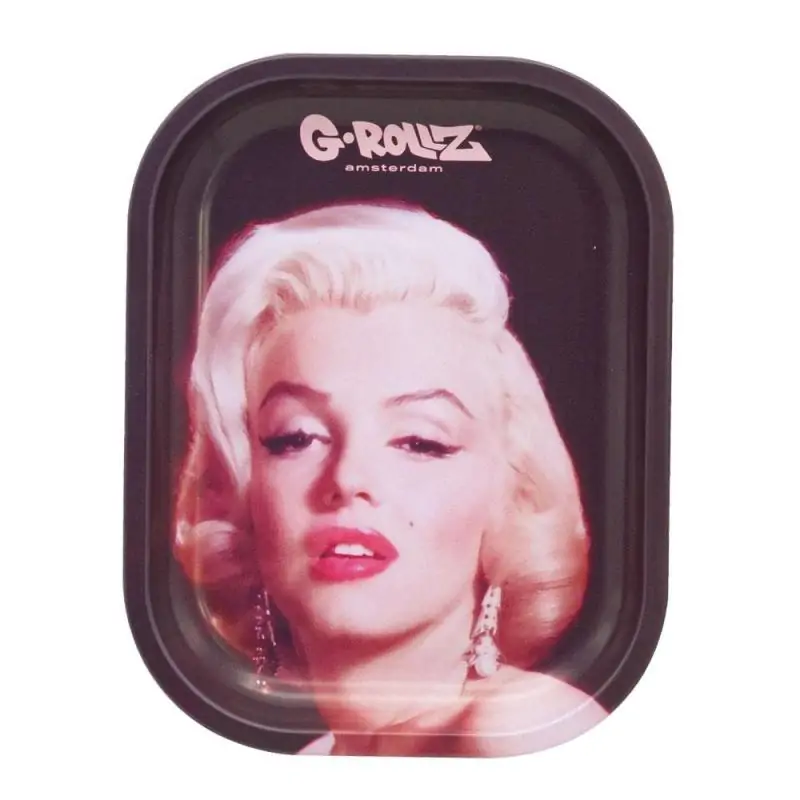 Bandeja Metal 18x14 cm. G-Rollz Marilyn 1