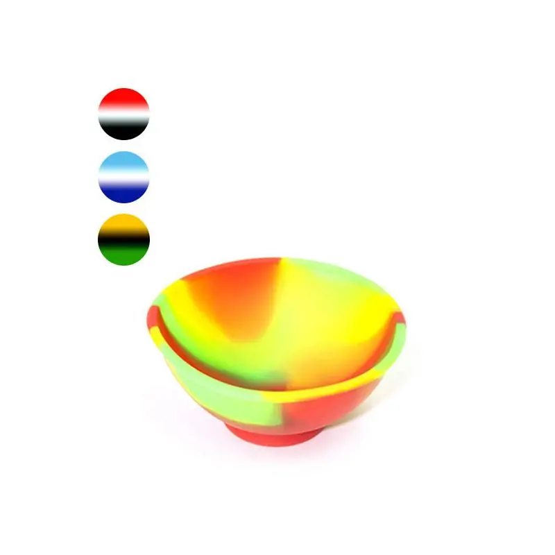 CUENCO SILICONA MULTICOLORES - (DIAMETRO 6,5 CM)