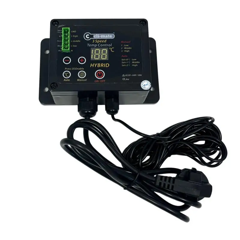 CONTROLADOR DE TEMPERATURA Y VELOCIDAD AIRFAN