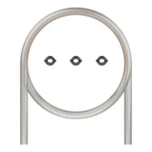 SET TUBO FLEXIBLE PARA VOLCANO HYBRID (3 UNIDADES)