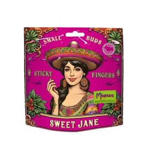 Flores de CBD Sweet Jane Small Buds Sticky Fingers Mimosa