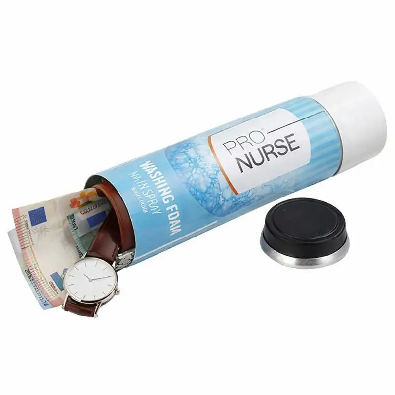 Bote Ocultacion Spray Washing Foam