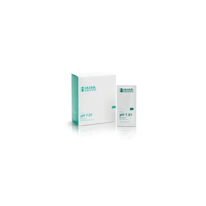 Caja Solución Hanna PH 7,01 20 ml 25 uds.