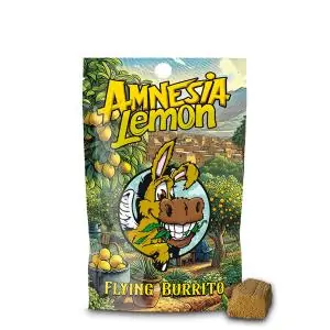 Resina de CBD Hash Flying Burrito Amnesia Lemon