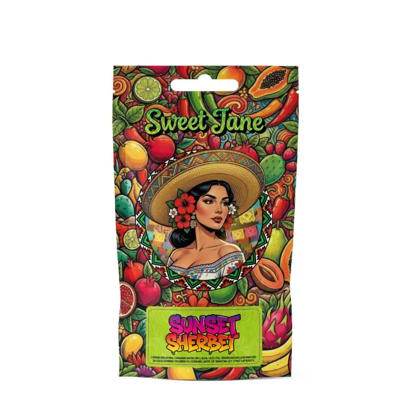 Flores CBD Sweet Jane Sunset Sherbet