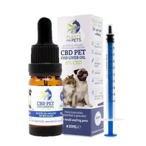 Aceite CBD Plant of Remedy Pet Higado de Bacalao 6 % - 10 ml.