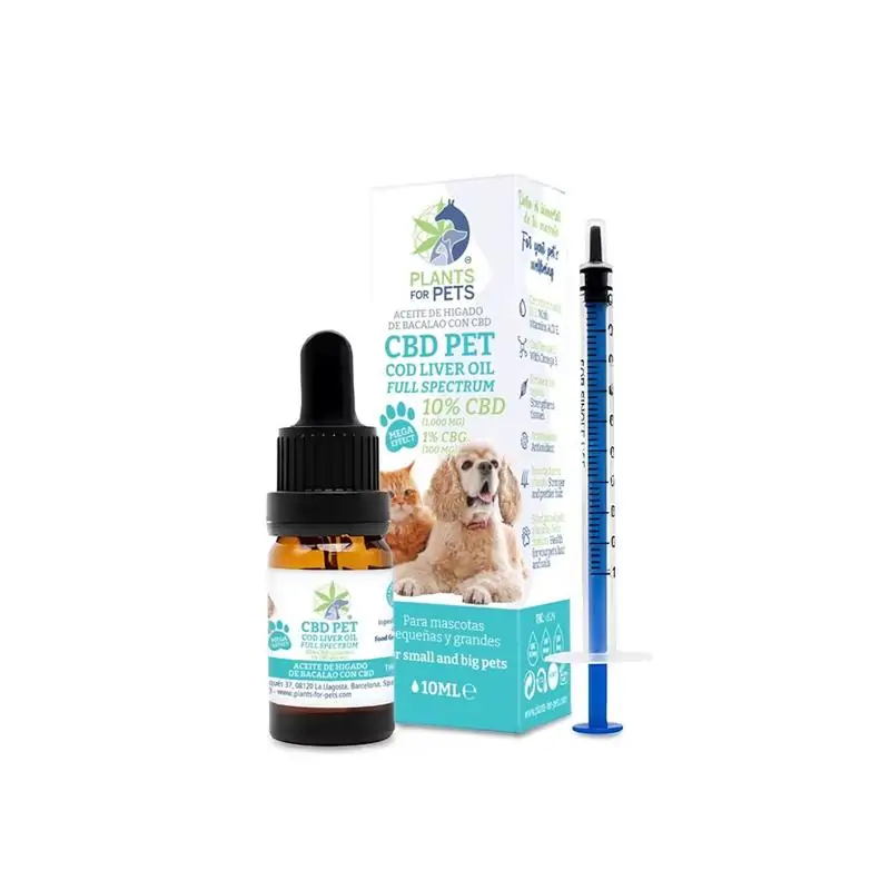 Aceite CBD Plant of Life Remedy Pet 10% Cbd & 1% Cbg 10 ml.