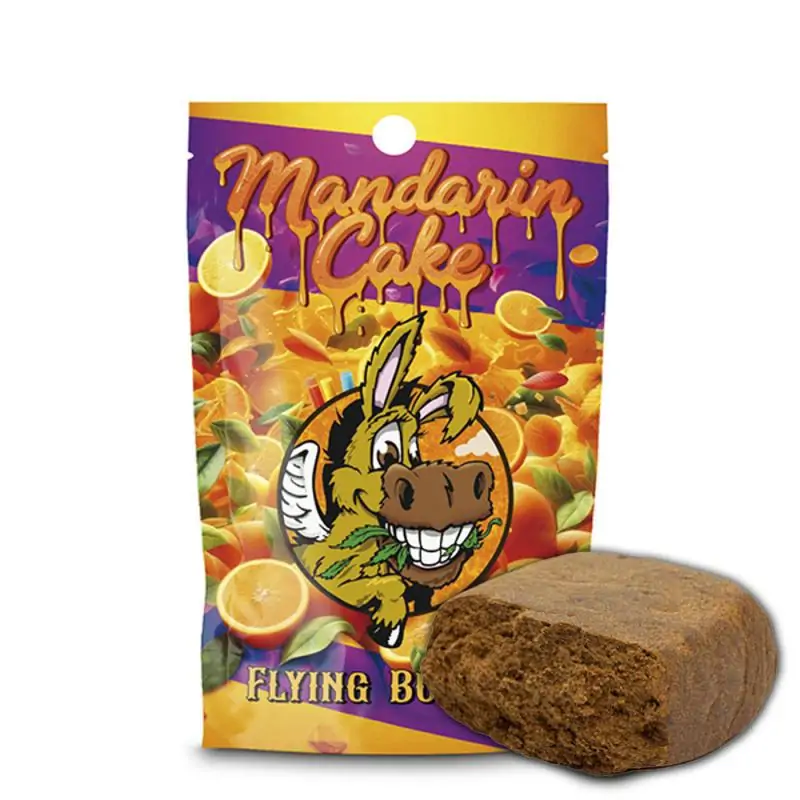 Resina Cbd Hash Flying Burrito Mandarine Cake