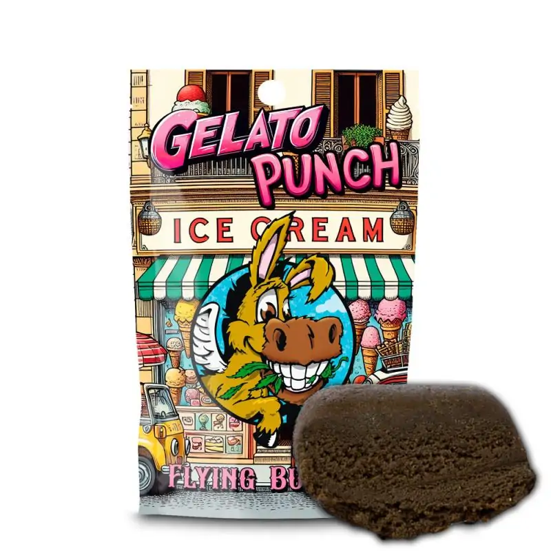 Resina de CBD Hash Flying Burrito Gelato Punch