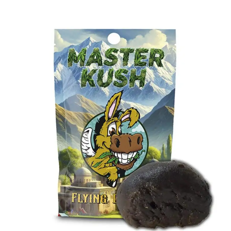 Resina de Cbd Hash Flying Burrito Master Kush