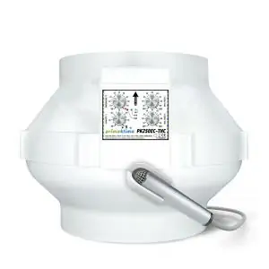 Extractor PK 250 mm. 1450 m3 EC-THC Tempratura & Humedad Control