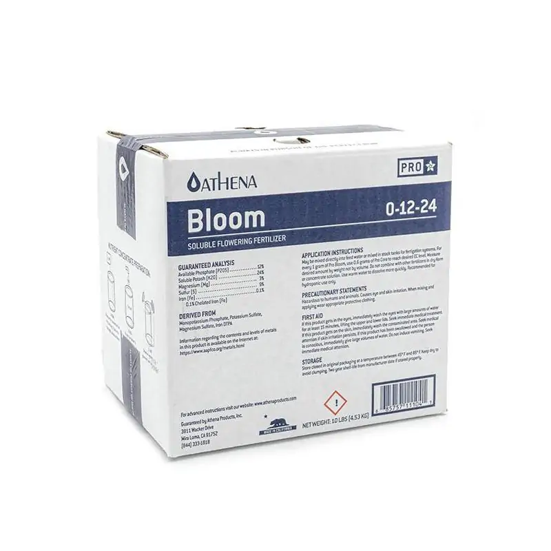 Pro Bloom 4.5 Kg. Caja Athena