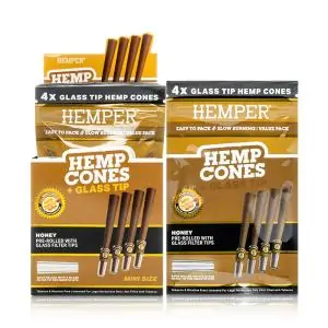 HEMPER CONOS 1.1/4 HONEY 4...