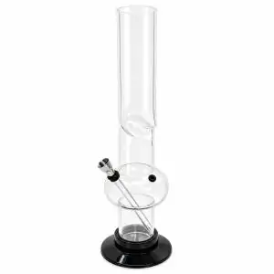 Bong Plastico Transparente 15 cm
