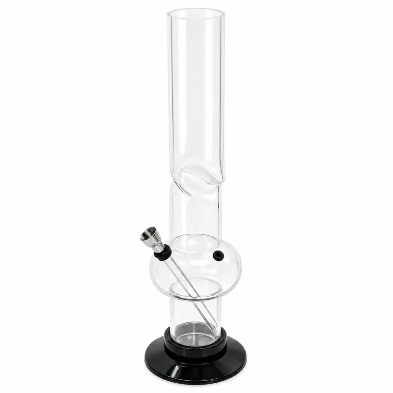 Bong Plastico Transparente 15 cm