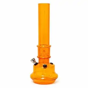 Bong Plastico Amarillo 15 cm