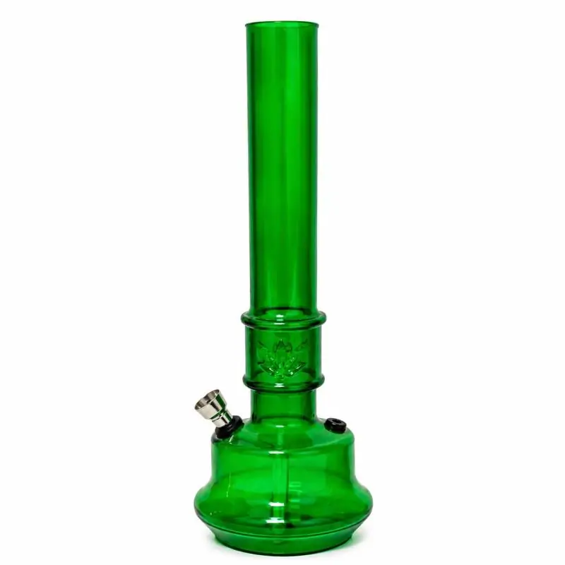 Bong Plastico Verde 15 cm