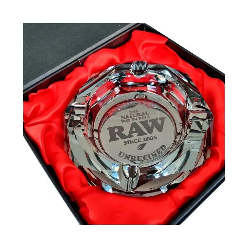 Cenicero Cristal Raw Darkside 11 cm.