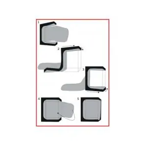 Hydro Shoot 150x150x200cm R2.00 - Sativagrowshop.com