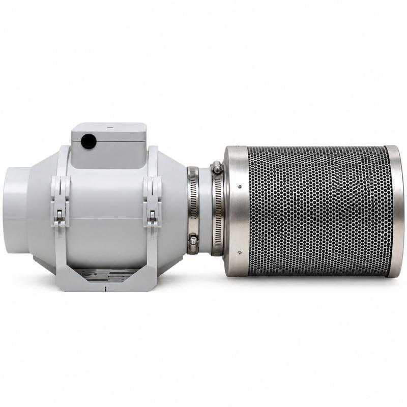 Kit Extractor TT 150 + Filtro de Carbón 150/600 – 900 m³/h