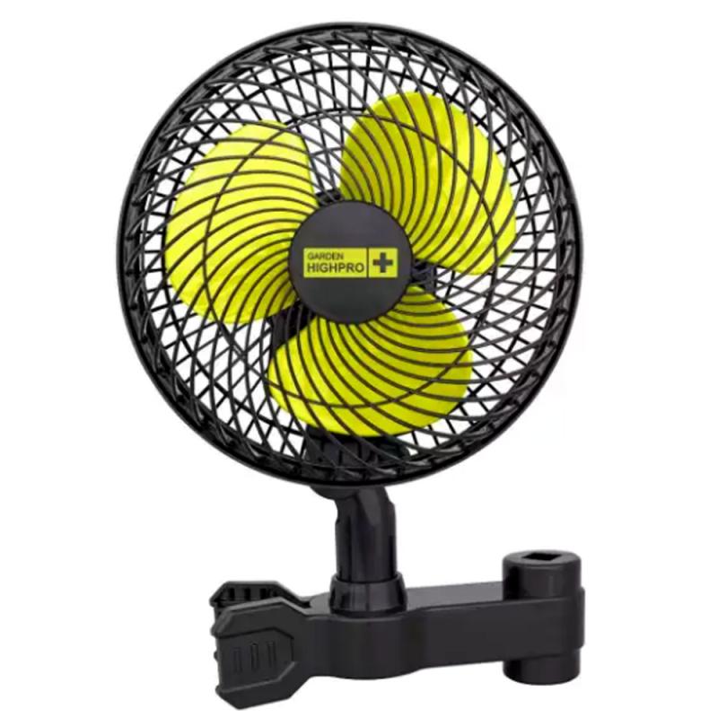 Ventilador Pinza Garden Highpro 20 w Oscilante 20 cm.