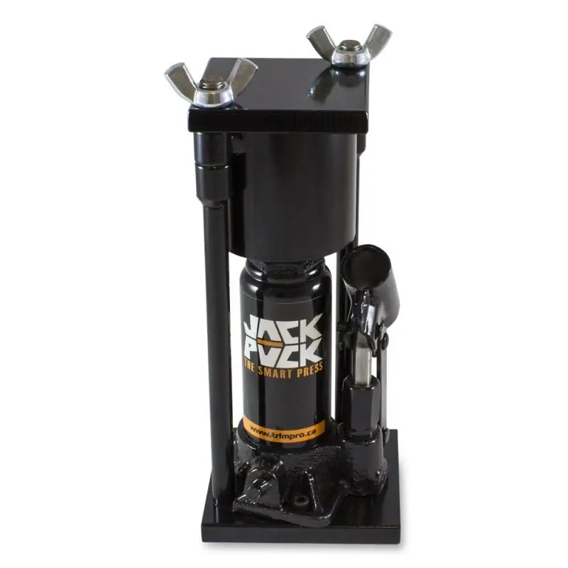 Prensa Jack Puck 2 toneladas redonda grande - Sativagrowshop.com