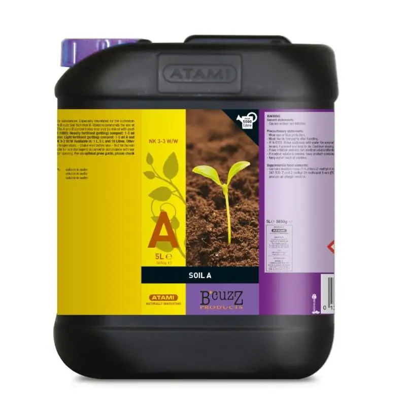Tierra Soil A 5L Atami - Sativagrowshop.com