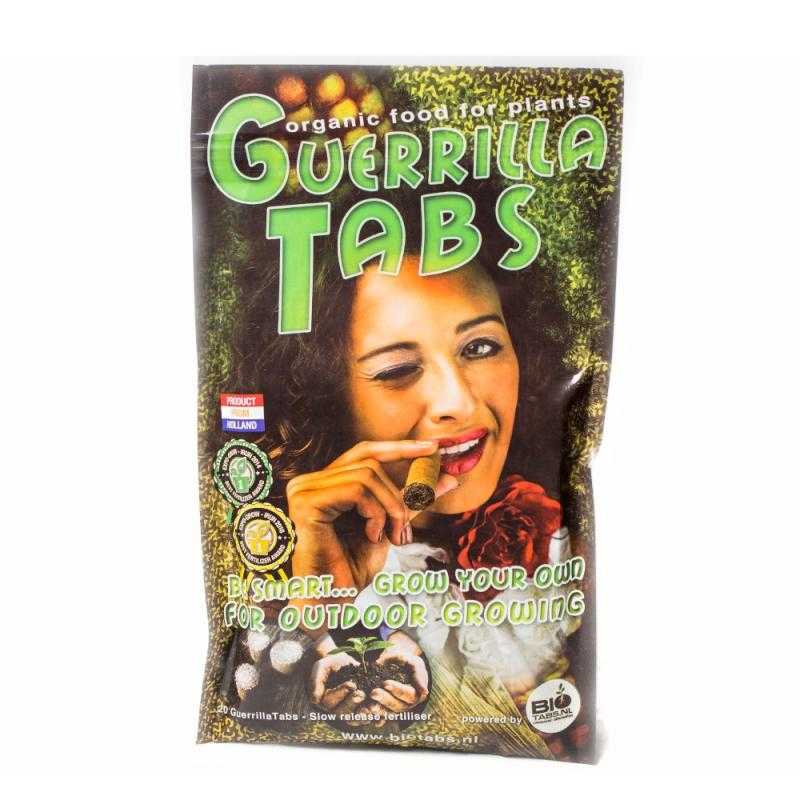 Guerrilla Tabs 20 piezas Bio Tabs - Sativagrowshop.com Guerrilla Tabs 20 piezas Bio Tabs - Sativagrowshop.com