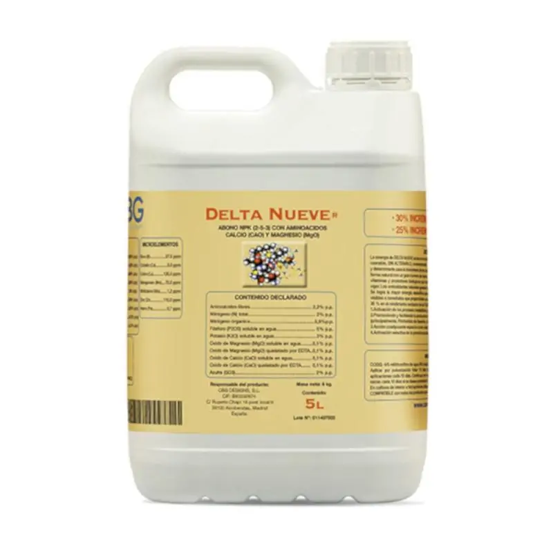 Delta 9 5L Cannabiogen - Sativagrowshop.com