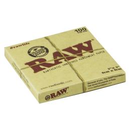 Papel Horno Raw 8 x 8cm 100uds - Sativagrowshop.com