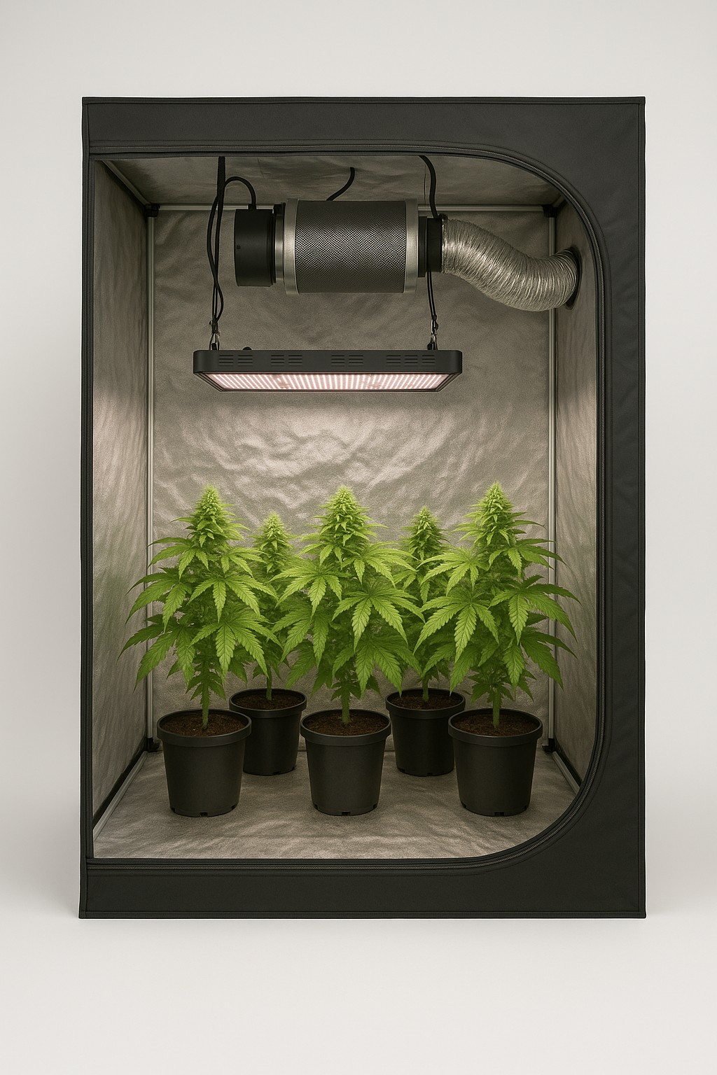 Cómo montar un armario de cultivo eficiente para principiantes