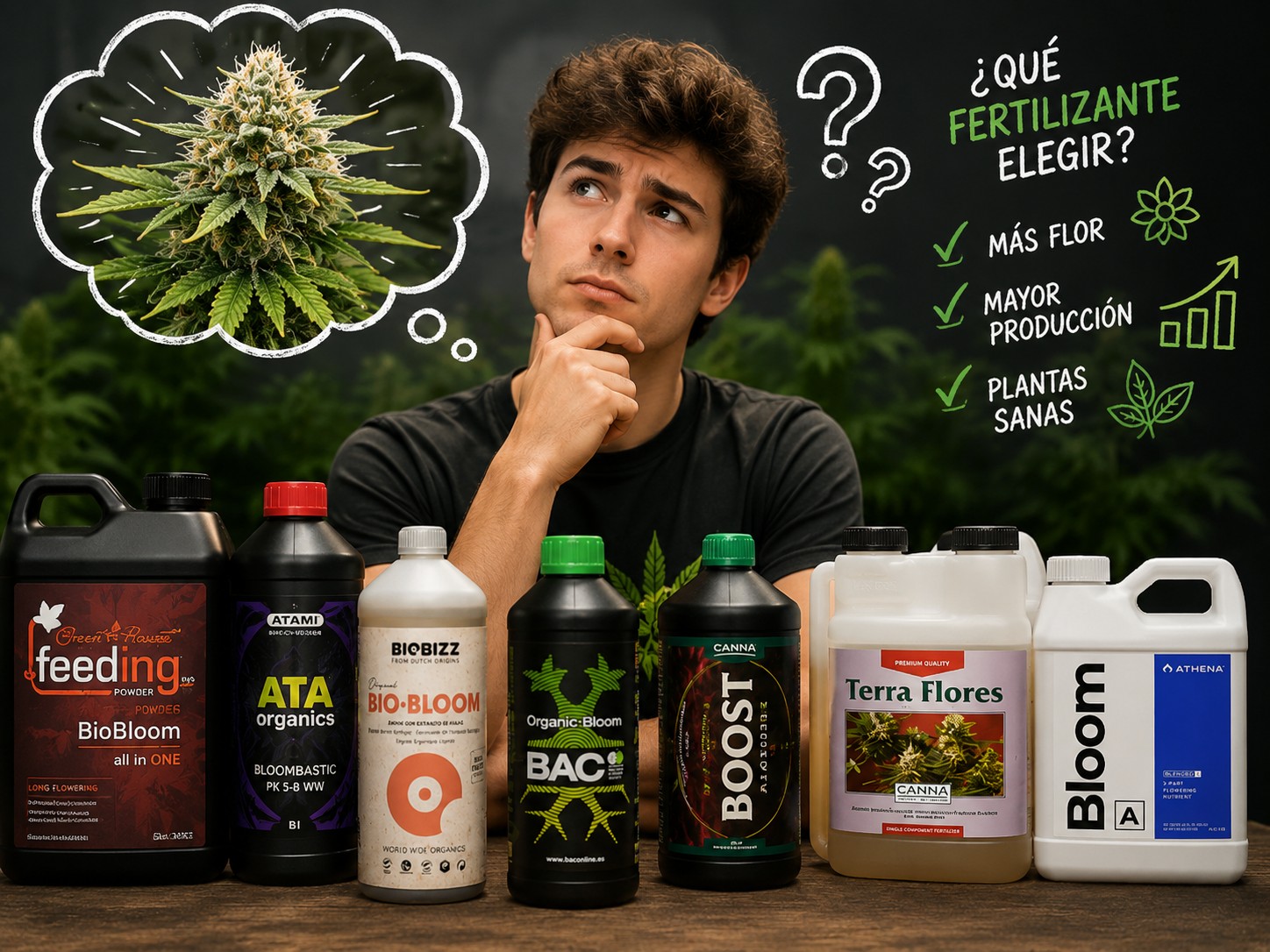 Cómo elegir el mejor fertilizante para cada etapa del cultivo de cannabis