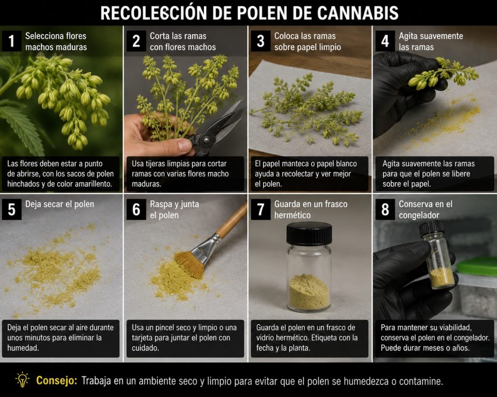 Recolección polen