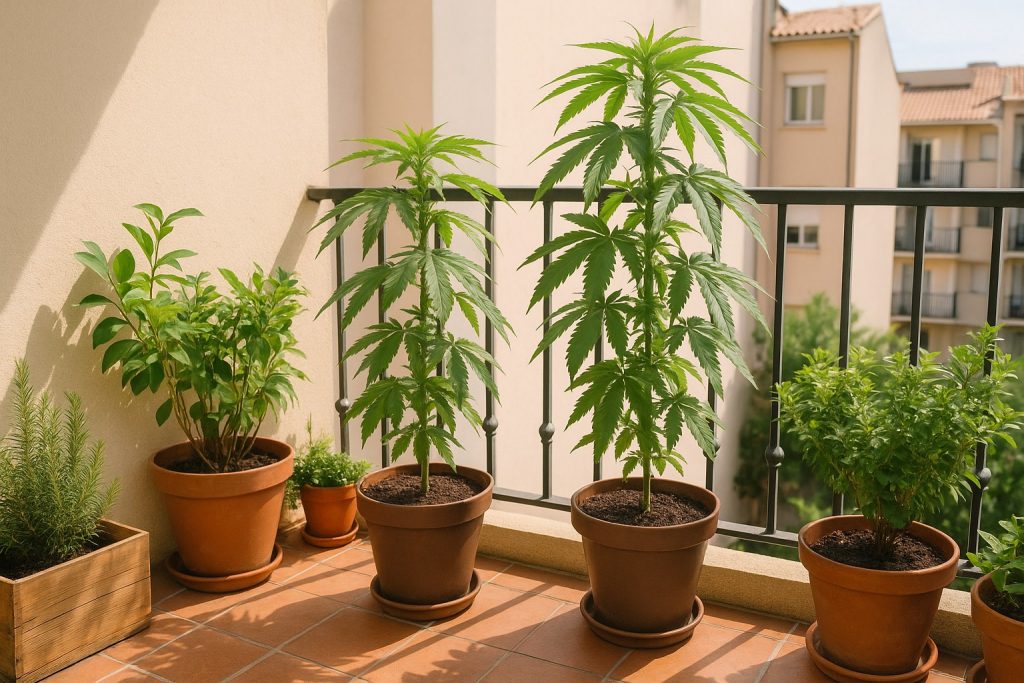 CULTIVO EN BALCON