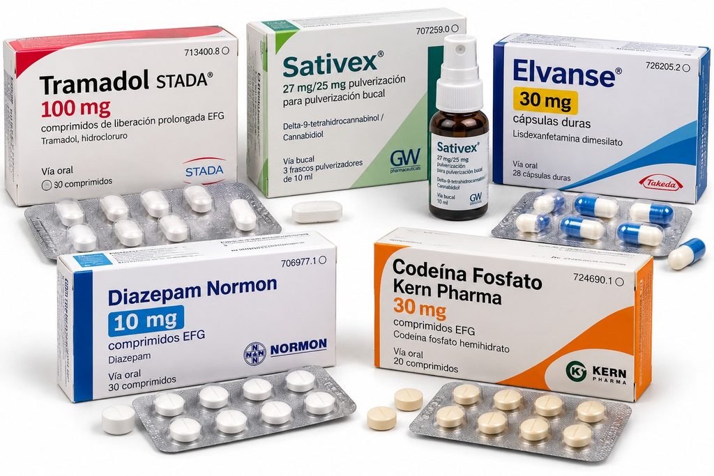 MEDICAMENTOS POSITIVOS EN DROGAS