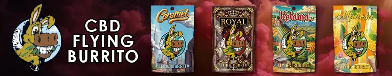 Catalogo de Resinas de CBD Flying Burrito